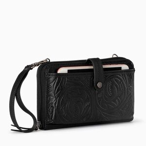 The Sak's top-selling, Iris Large Smartphone Crossbody - Black